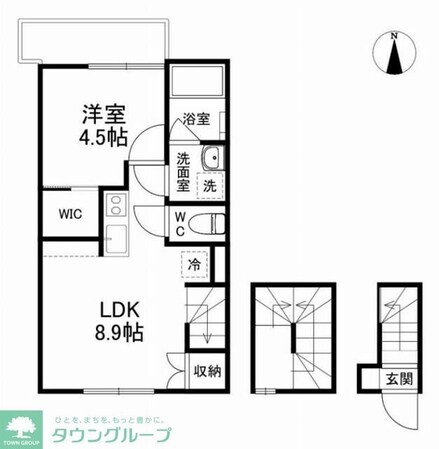 Lazo salto KOIWAの物件間取画像